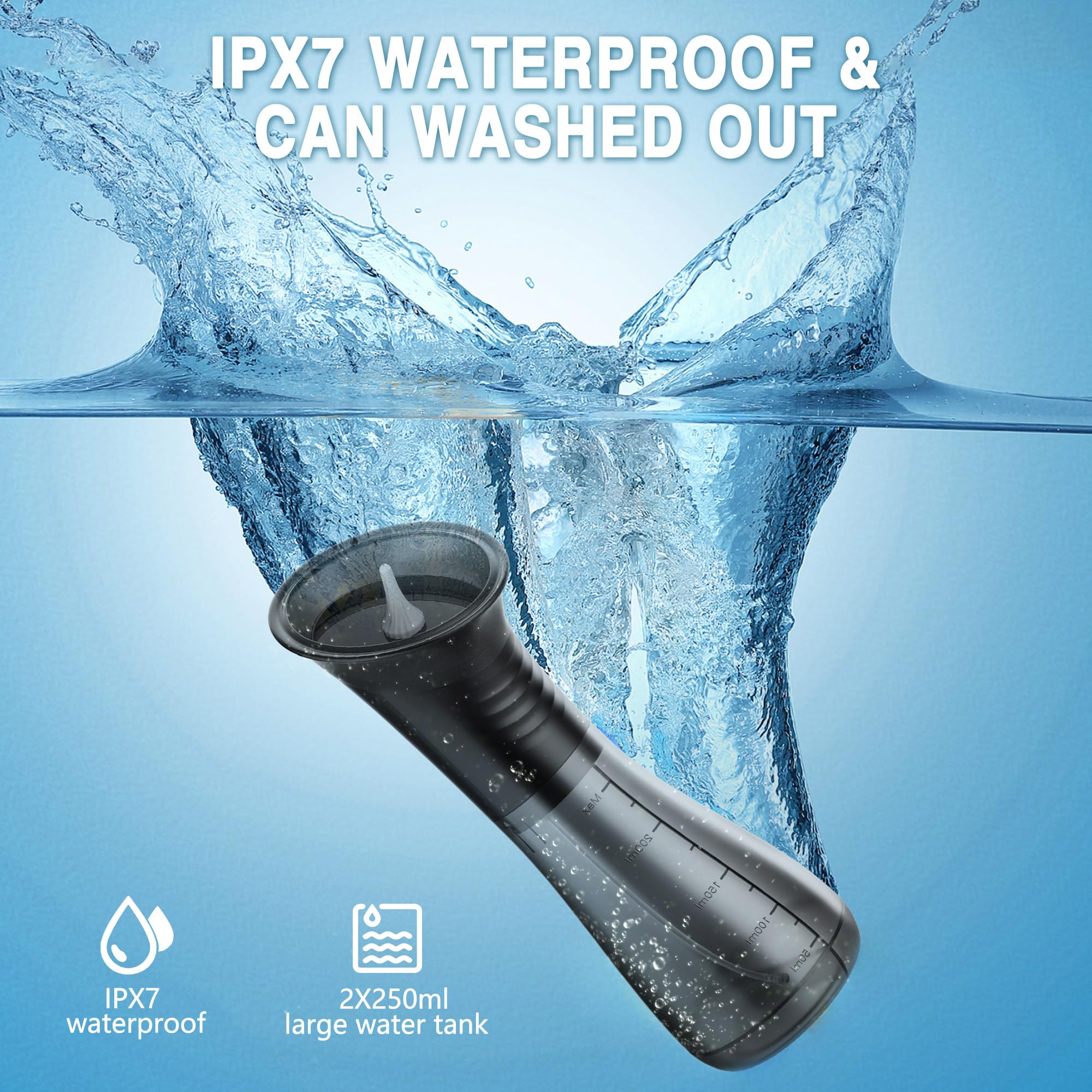 Rnful réglage du flux d’eau, précision ajustable.