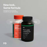 Tablettes Ro Multivitamine Quotidienne pour Homme, routine matinale pratique.