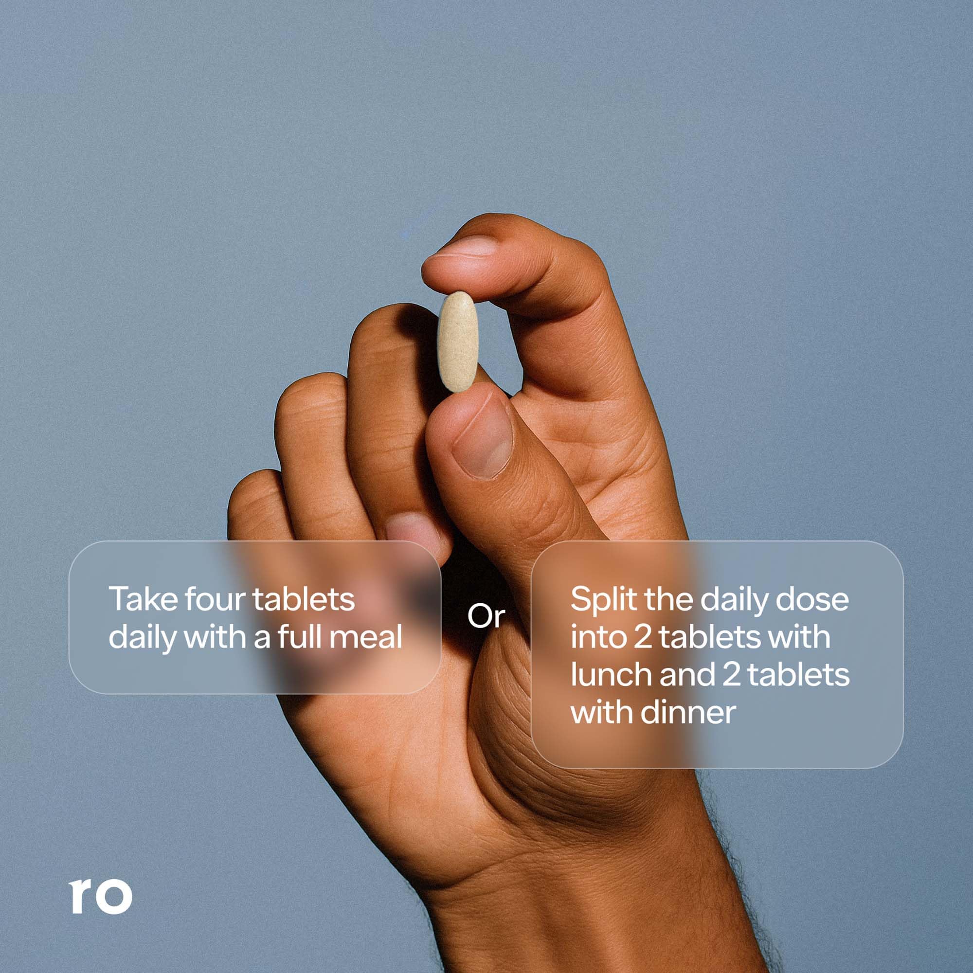 Ro Testostérone Soutien utilisation quotidienne simplifiée par le format pratique.