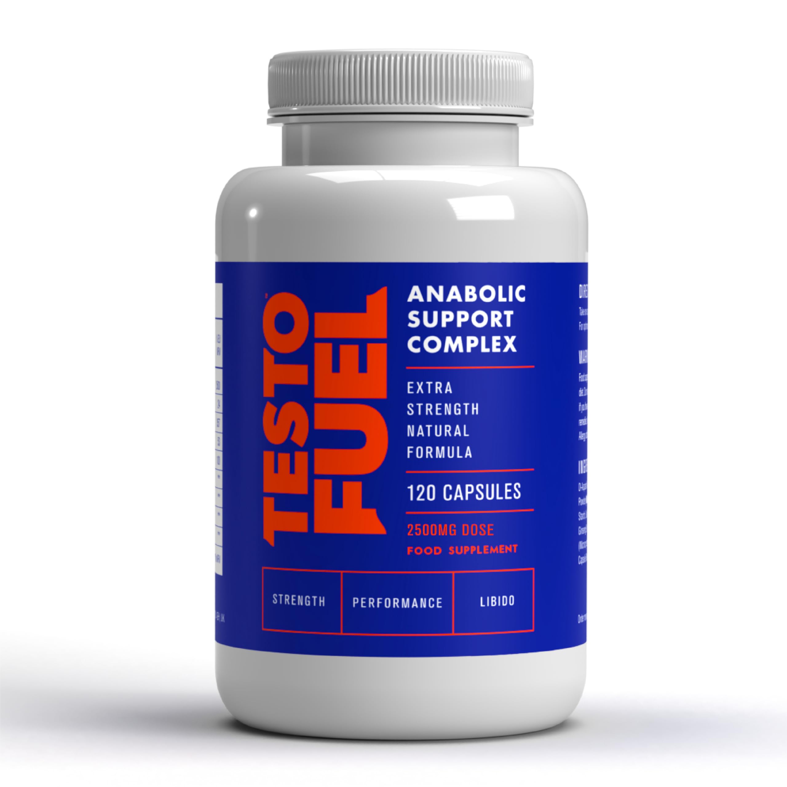 ROAR AMBITION TestoFuel, bouteille visible, soutien potentiel à l'énergie quotidienne