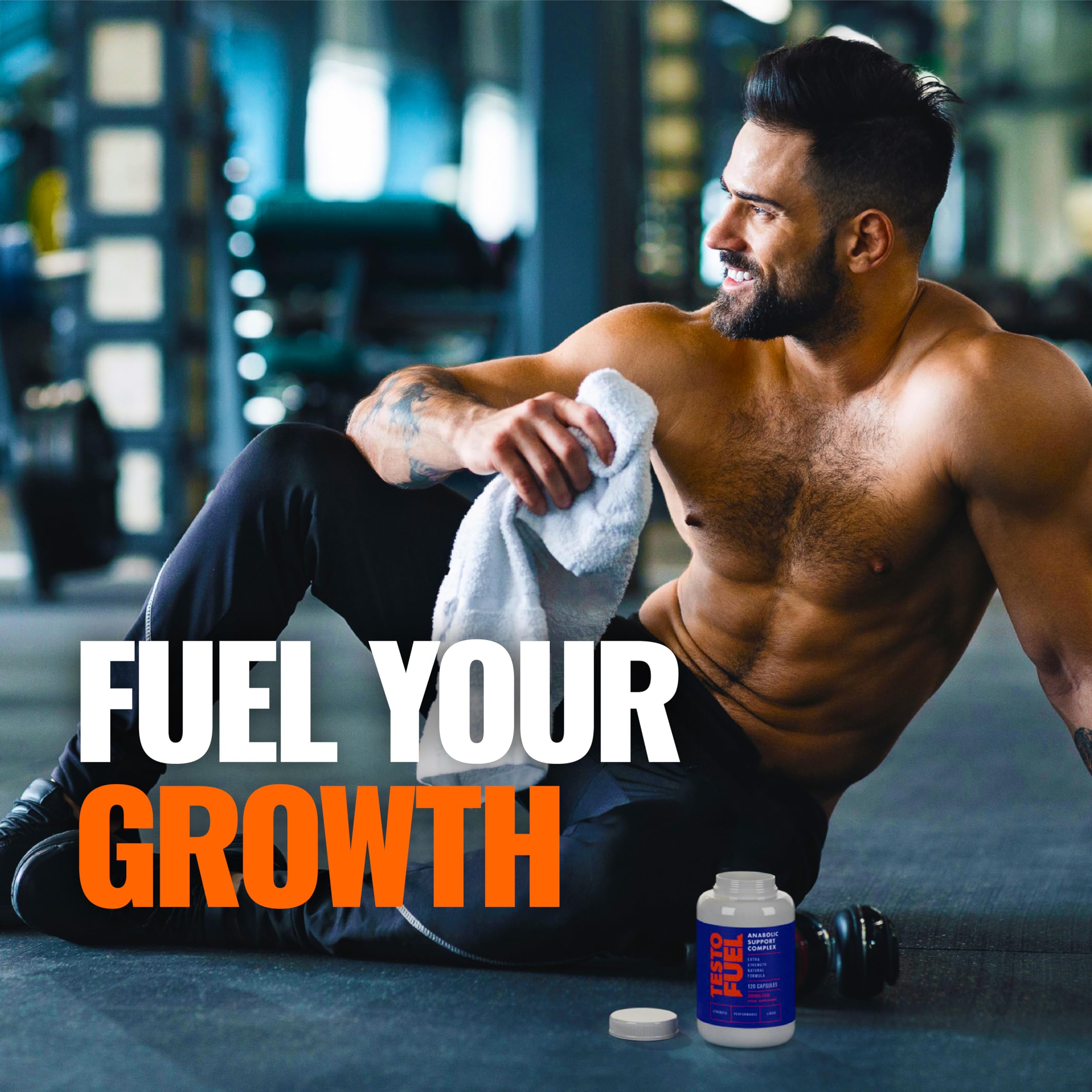 ROAR AMBITION TestoFuel, capsules faciles à avaler pour la vitalité masculine