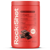 ROCK THE SHOT GLP-1 Shake: verse de la bouteille pour un apport pratique.