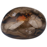 Rockcloud agate chakra sacral pierre pour stimuler la confiance et l équilibre émotionnel.