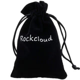 Rockcloud cadeau obsidienne pierre méditation, parfait pour offrir une petite pierre symbolique