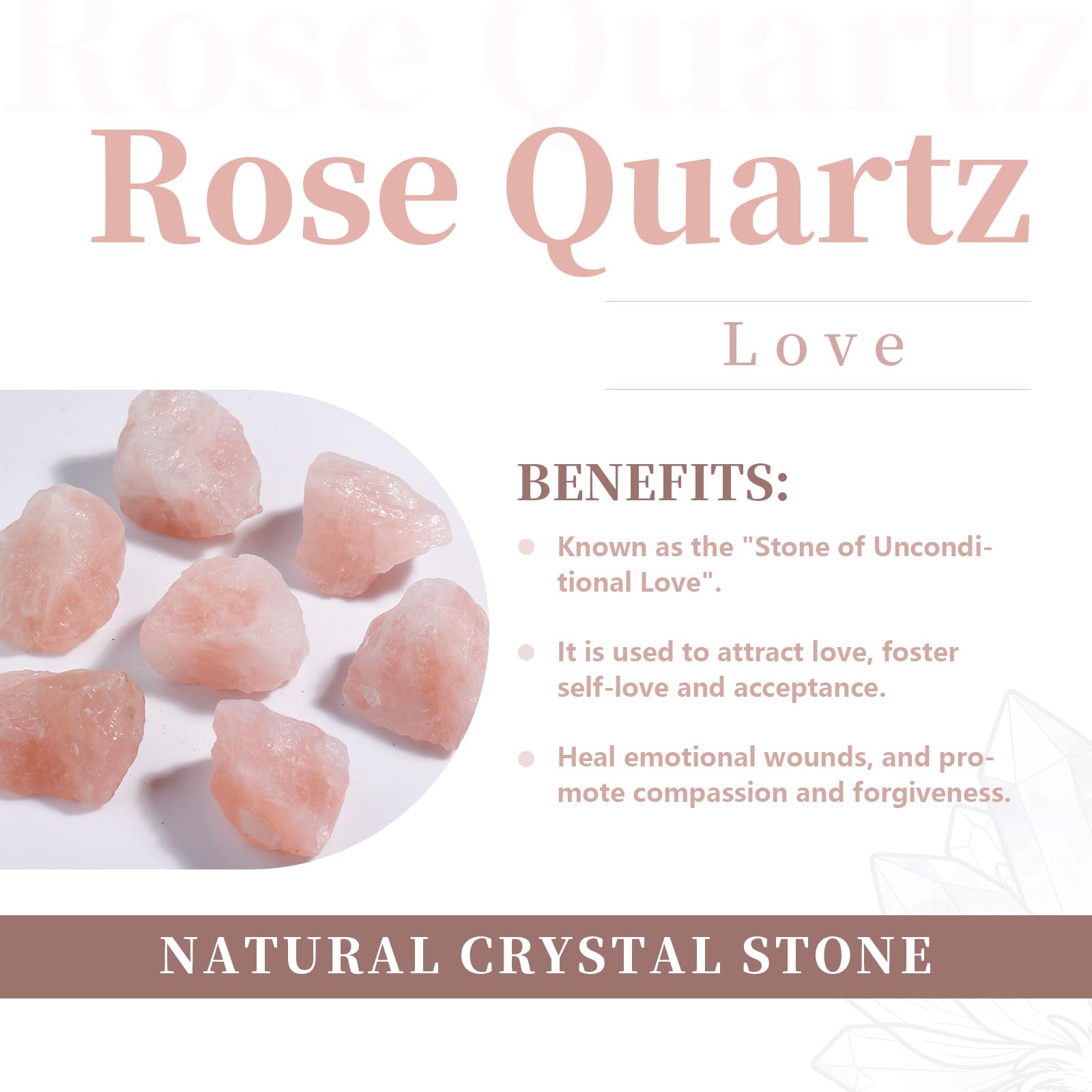 Rockcloud pendule quartz rose cuivre plaqué ancien, artisanat élégant et durable.