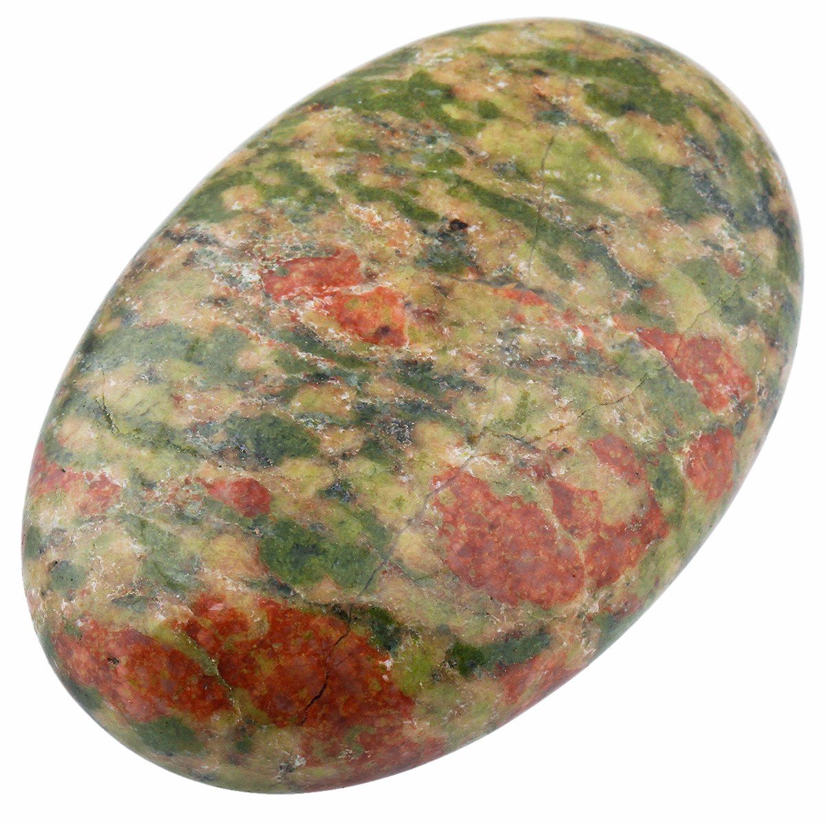 Rockcloud pierre oval worry stone poche velours: geste apaisant en déplacement.