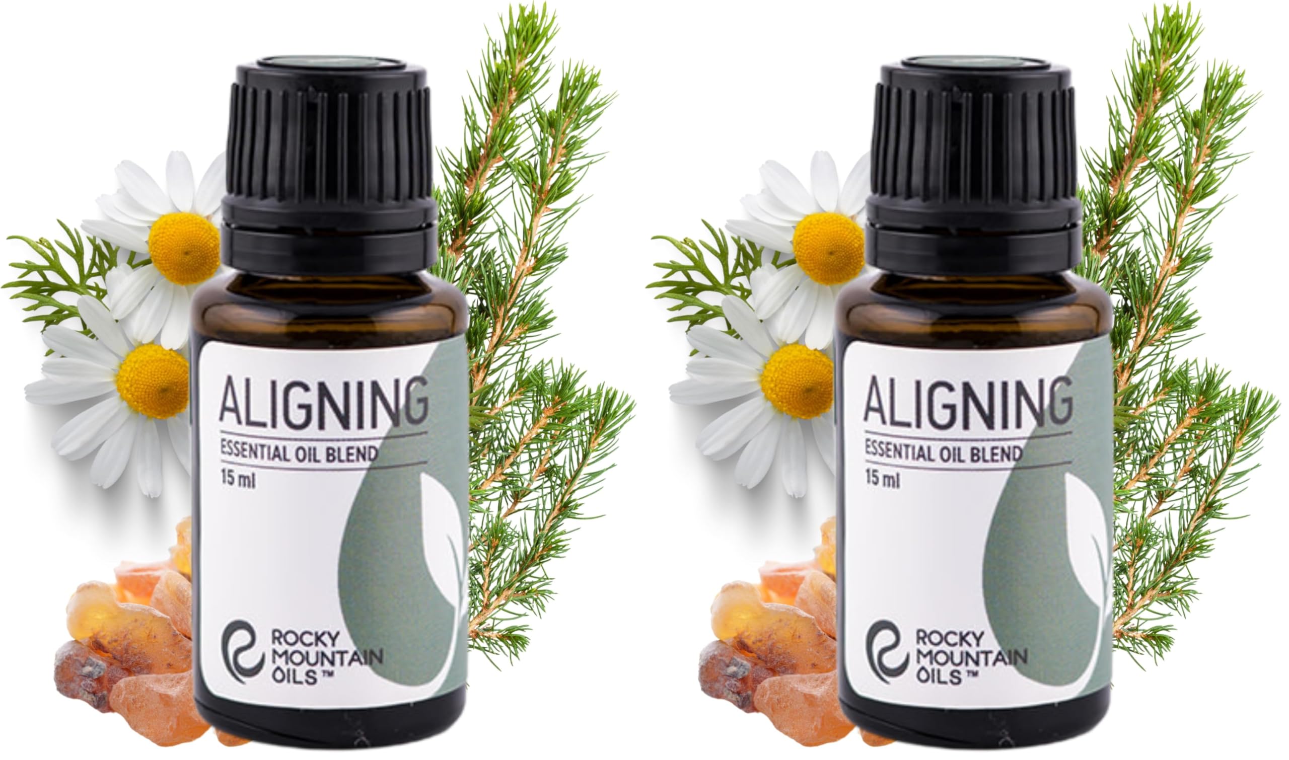 Rocky Mountain Oils Aligning: diffusion apaisante depuis la bouteille 15 ml.