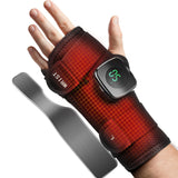 ROHVEMJ poignet chauffant gauche avec batterie rechargeable, parfait pour un usage nomade.