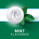 Petites tablettes menthe Rolaids, faciles à mâcher et rapides d’action.