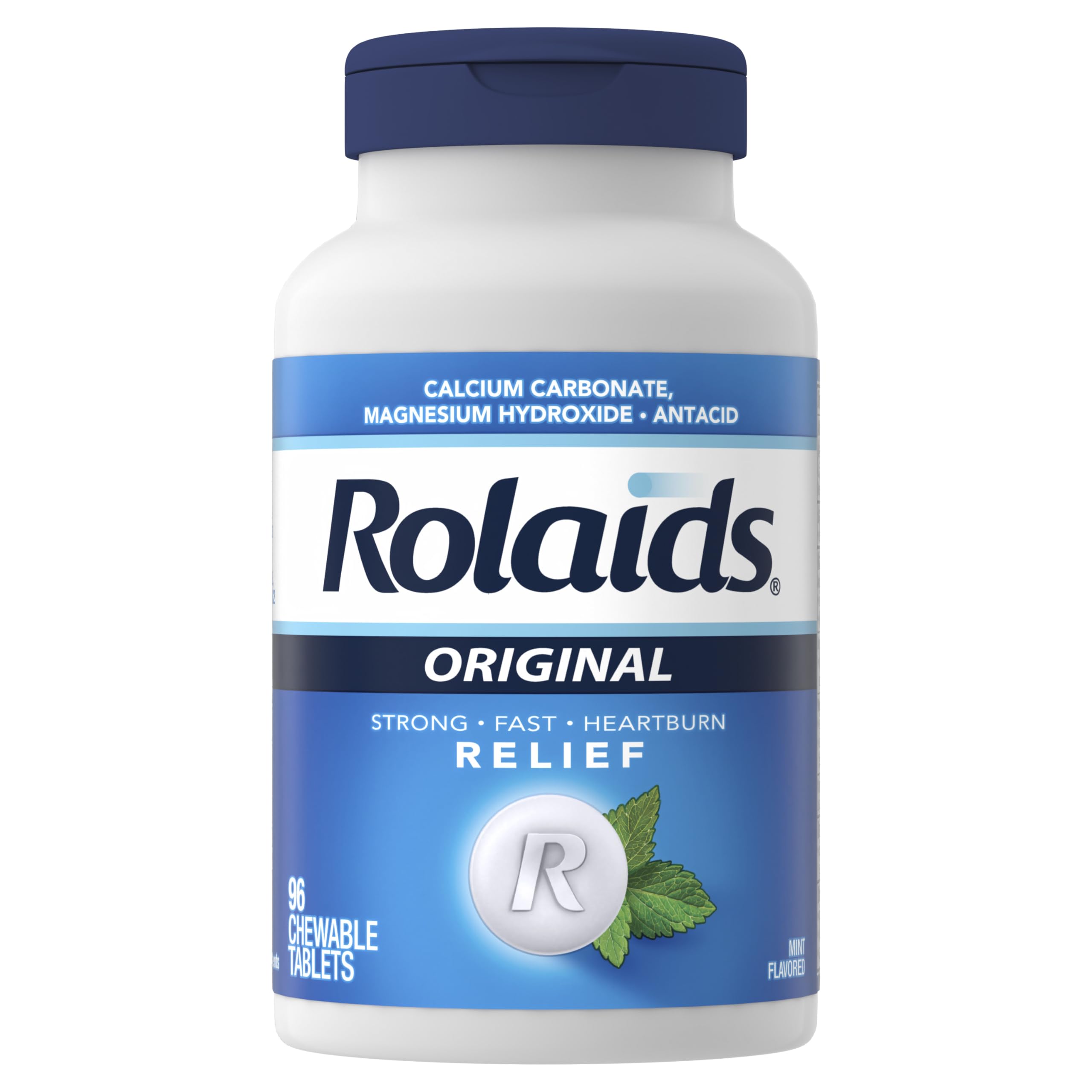 Tablettes menthe Rolaids, utile pour les inconforts digestifs temporaires.