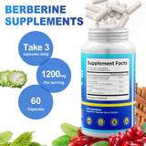 Rolphood Berberine – capsules visibles, format pratique au quotidien.
