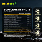 Rolphood Shilajit Ashwagandha en gelules, soutien adaptogene pratique.