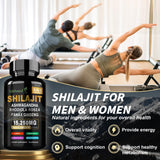 Rolphood Shilajit en bouteille 60 gelules, format pratique.