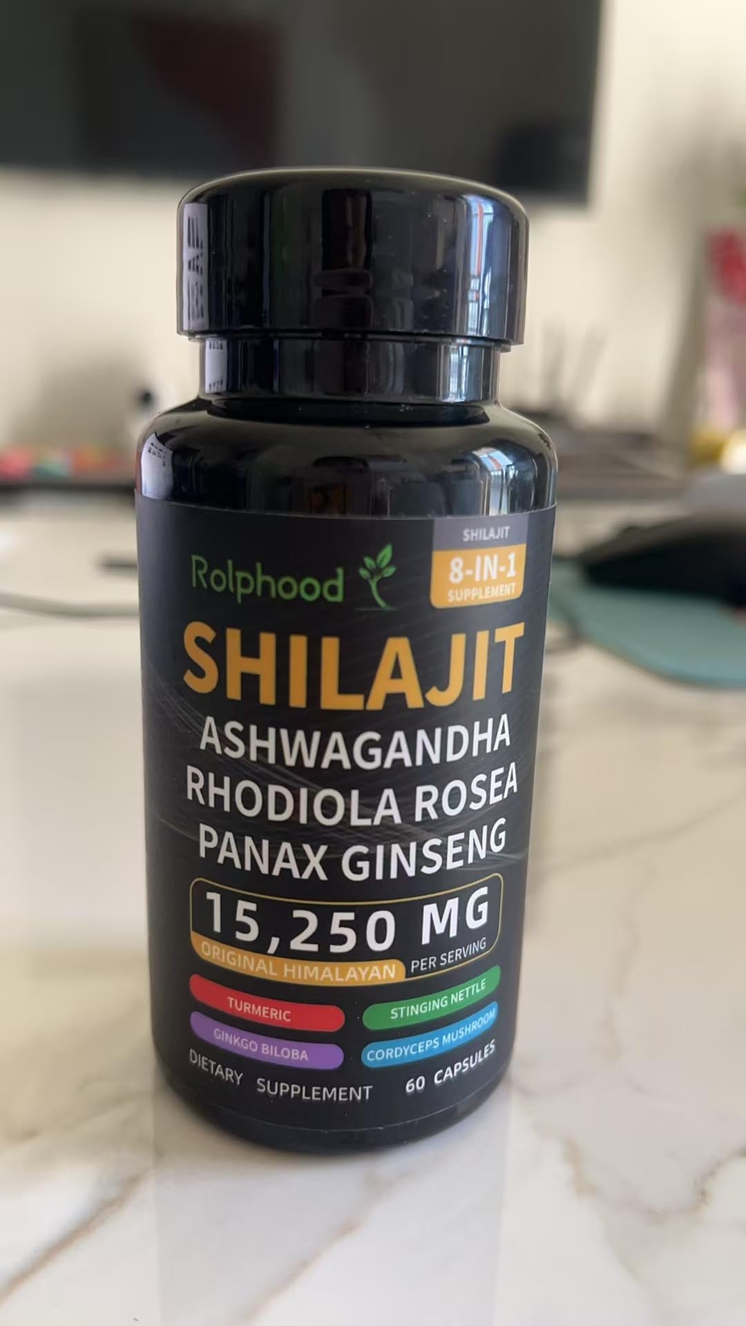 Rolphood Shilajit utilisation quotidienne avant repas, simple et rapide.