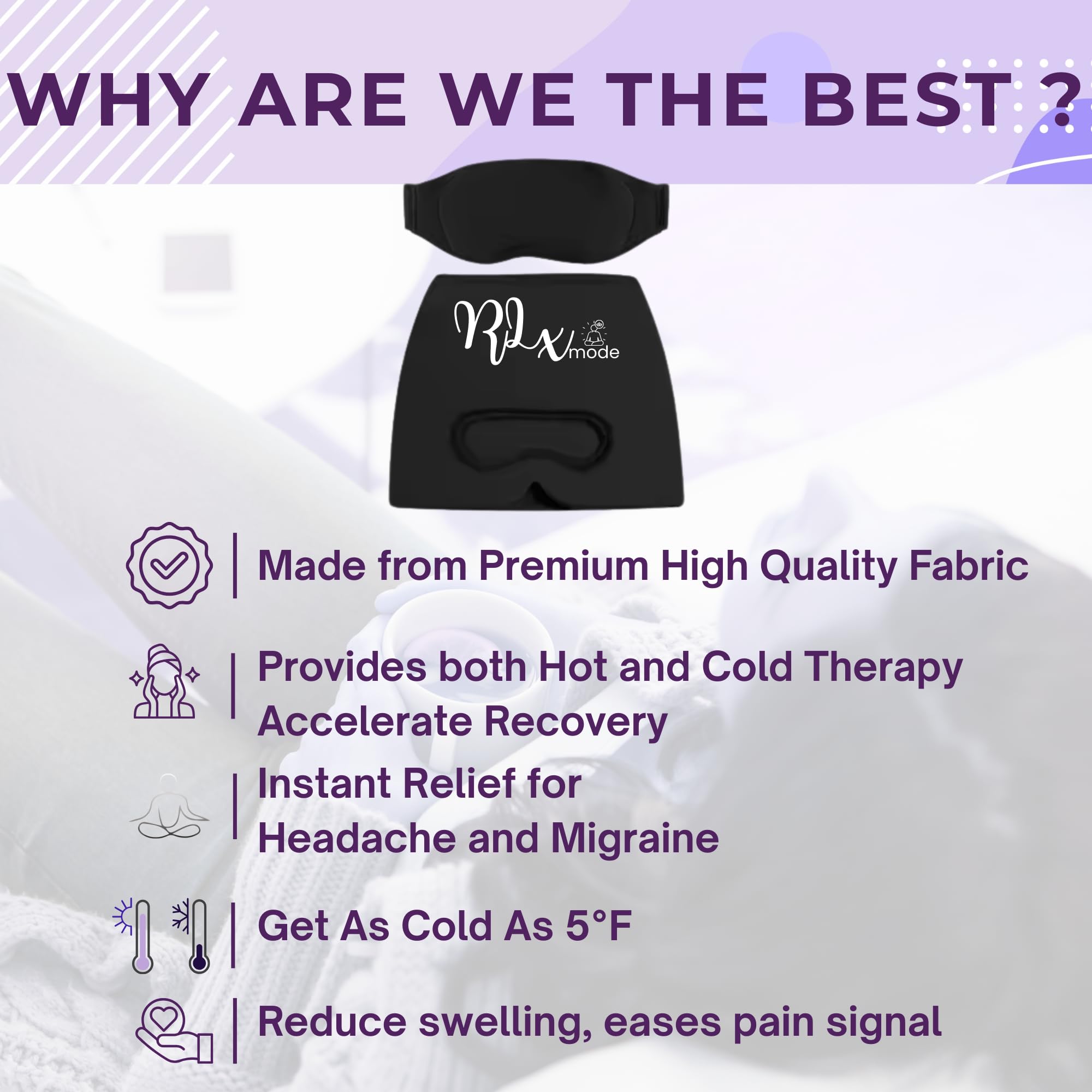 Romancy cap-usage-domestique-bureau-voyage convient au quotidien sans medicaments