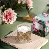 ROMIIE ZOI Bougie verre transparent – jarre élégante pour une ambiance cosy.