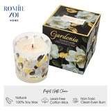 ROMIIE ZOI Bougie Gardenia emballage cadeau élégant prête à offrir