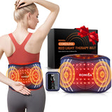ROMISA ceinture avec lumière rouge sur le dos – stimulation douce pour détente musculaire.