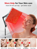 ROMISA lampe visage corps lumière rouge et infrarouge pour une peau éclatante.