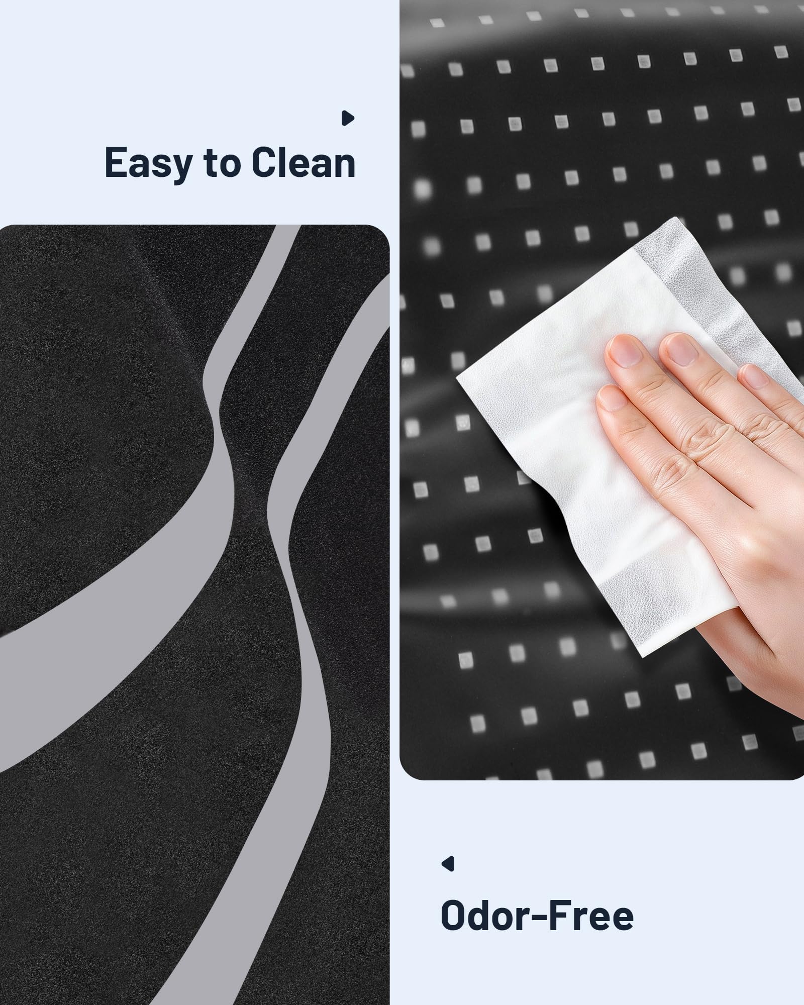 ROMISA tapis lumière rouge, focus bas-dos, chaleur ciblée pour le bas du dos