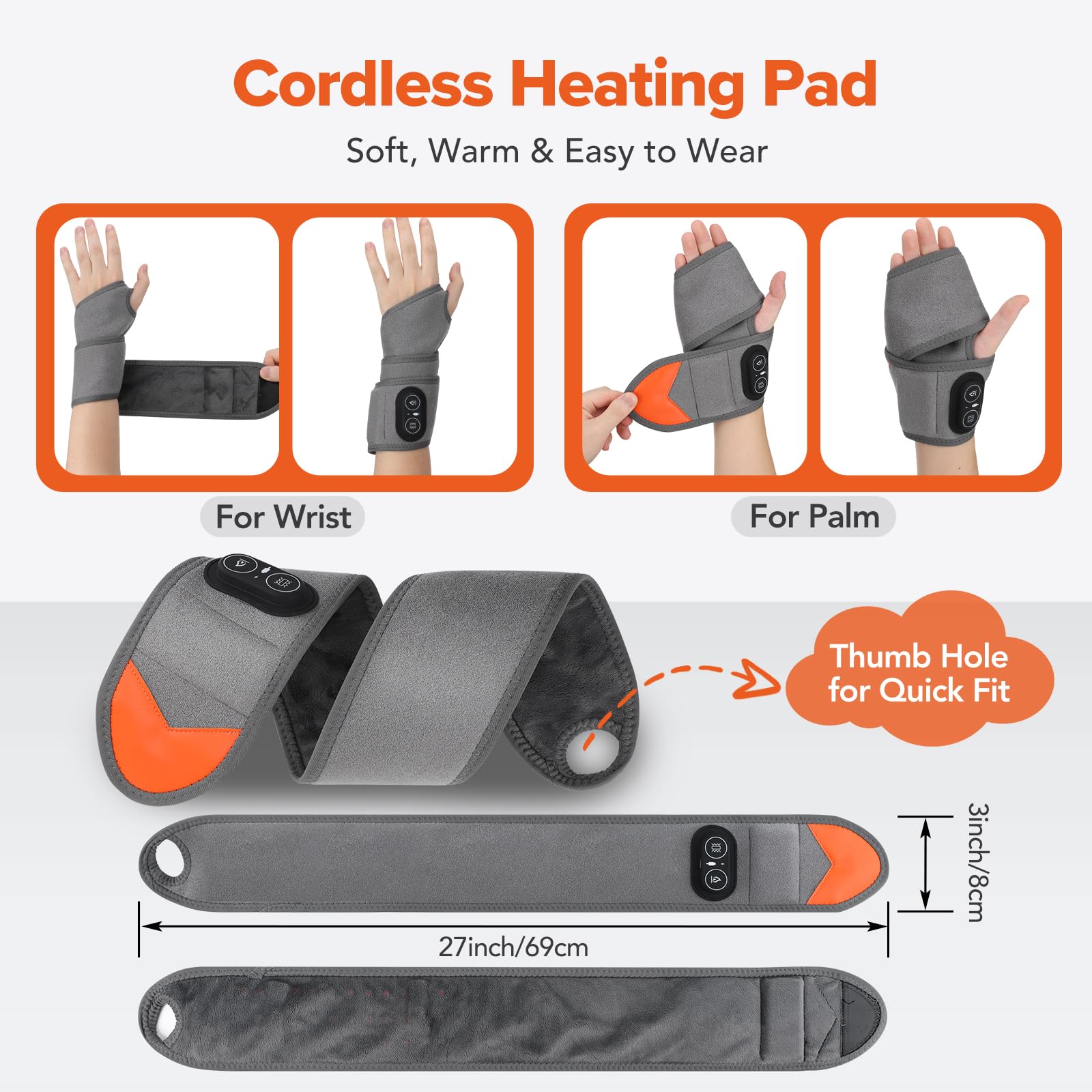 ROMYSE brace-poignet pour une utilisation quotidienne confortable et polyvalente.