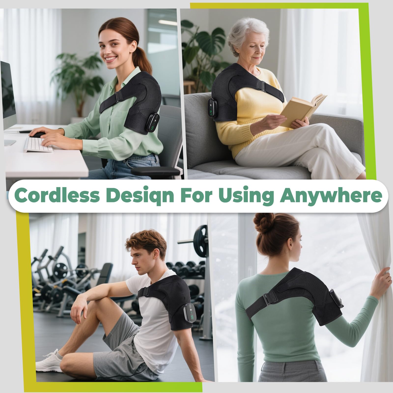 ROMYSE sangle d’extension de 35 pouces assure un ajustement confortable.