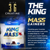 Dose et instructions King Mass XL pour une préparation rapide et pratique.