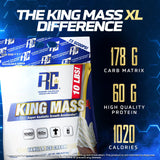 Ronnie Coleman King Mass XL — mélange dans lait, shake protéiné riche