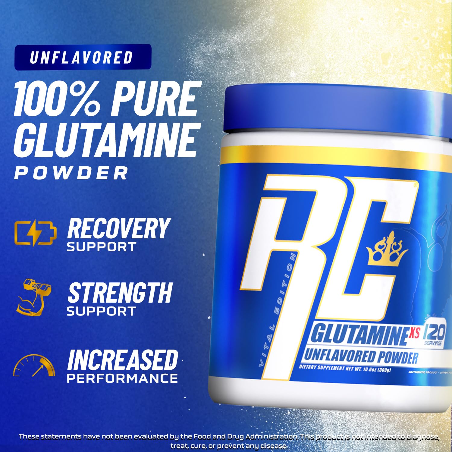Ronnie Coleman Signature Series Glutamine Étiquette détaillée et traçabilité