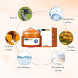 Rooroopet Emu Oil Turmeric Gel : usage quotidien matin et soir