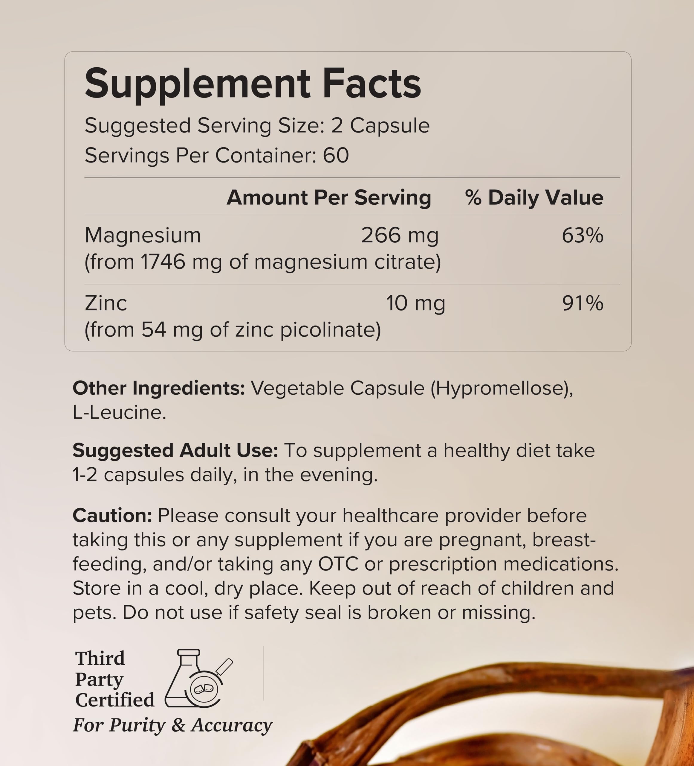 Rootcha formulation sans additifs indésirables pour une absorption pure.