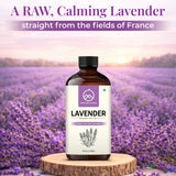 ROOTED & RAW huile lavande, soin visage naturel et équilibrant pour peaux sensibles.