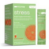 Rootine soutien contre le stress, sachet prêt à être mélangé pour un moment de calme.