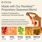 Rootless emballage durable vegan, sans sucre ajouté