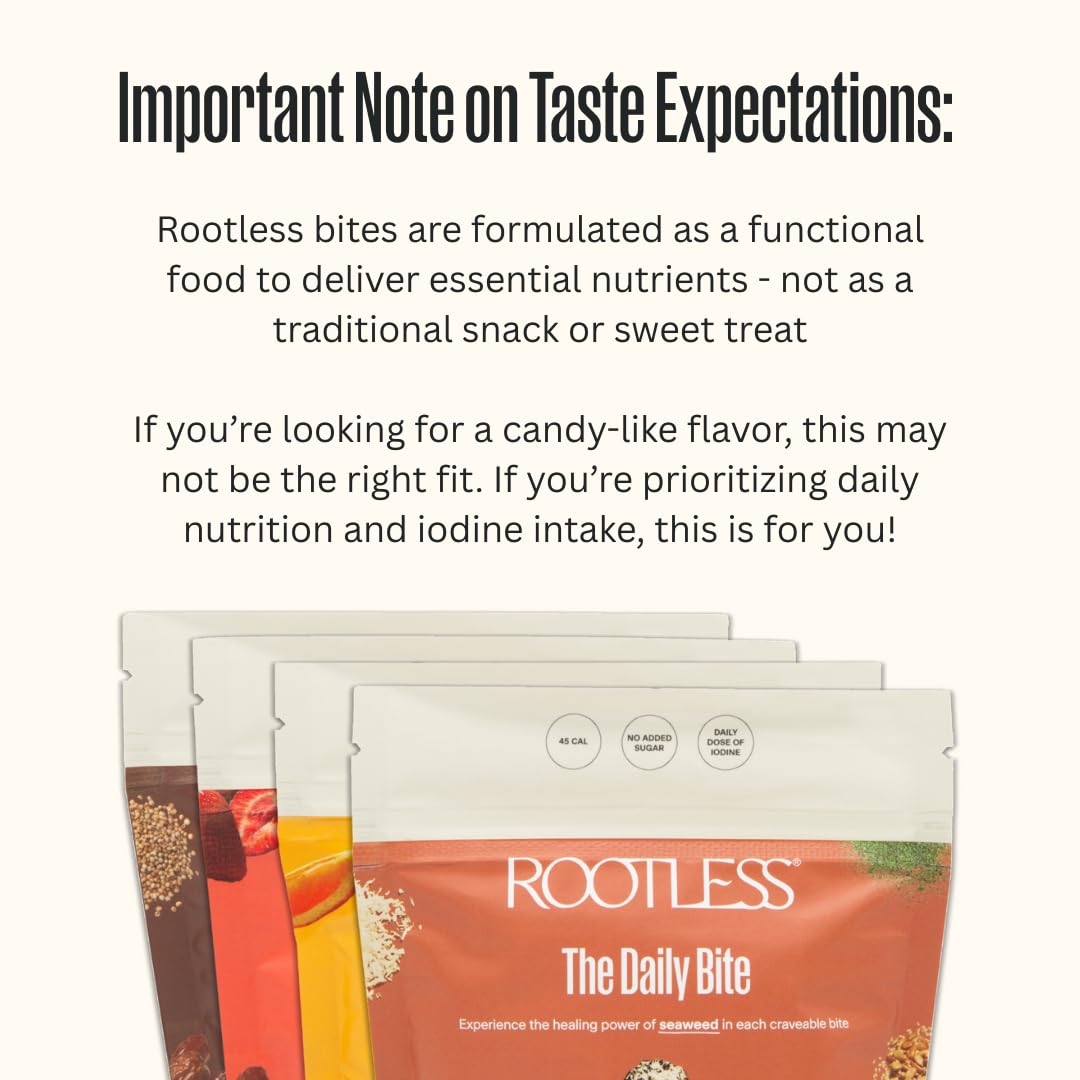 Rootless texture cacao-noix-graines-dattes, croquant équilibré