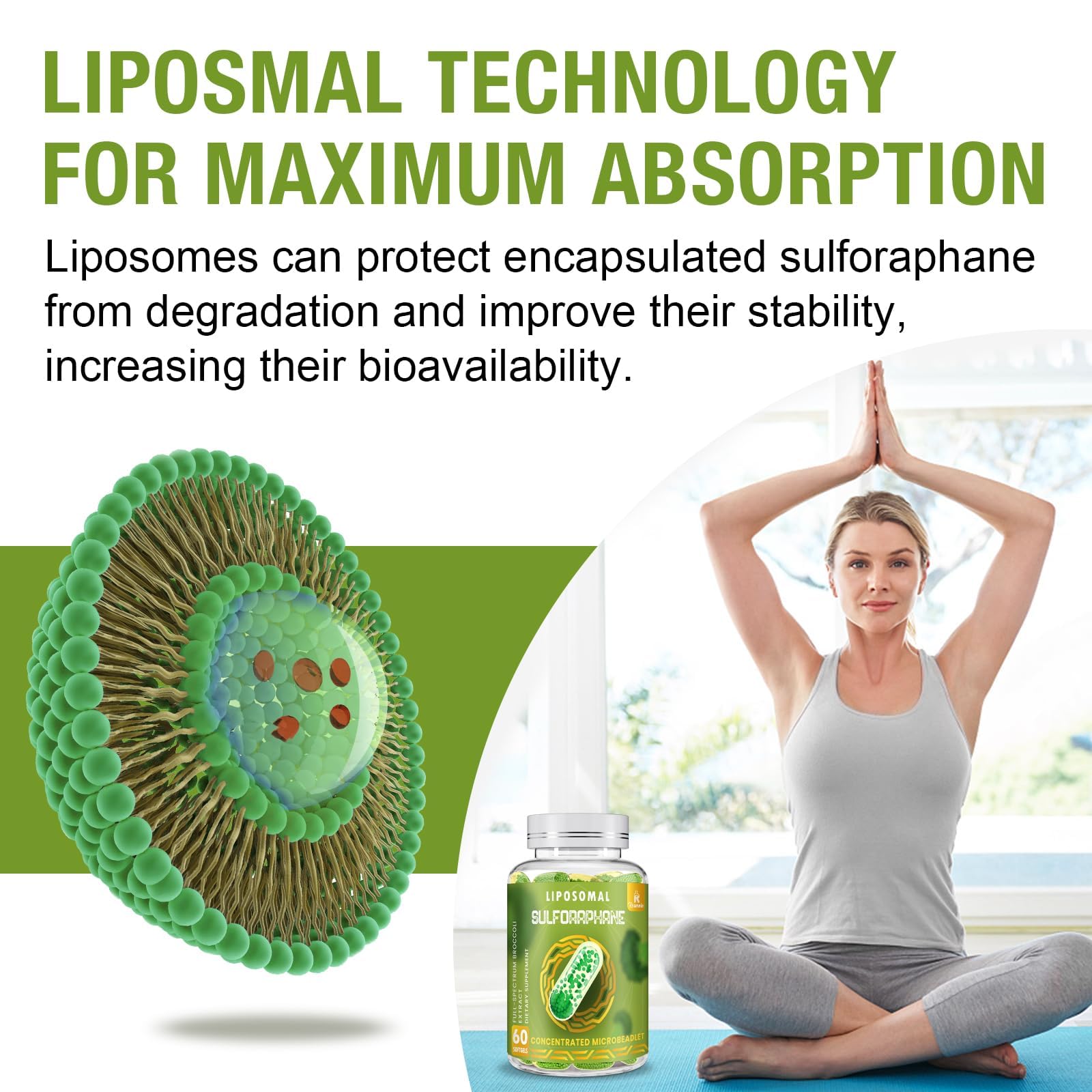Rosmolo extrait de brocoli complet et enrichi en nutriments