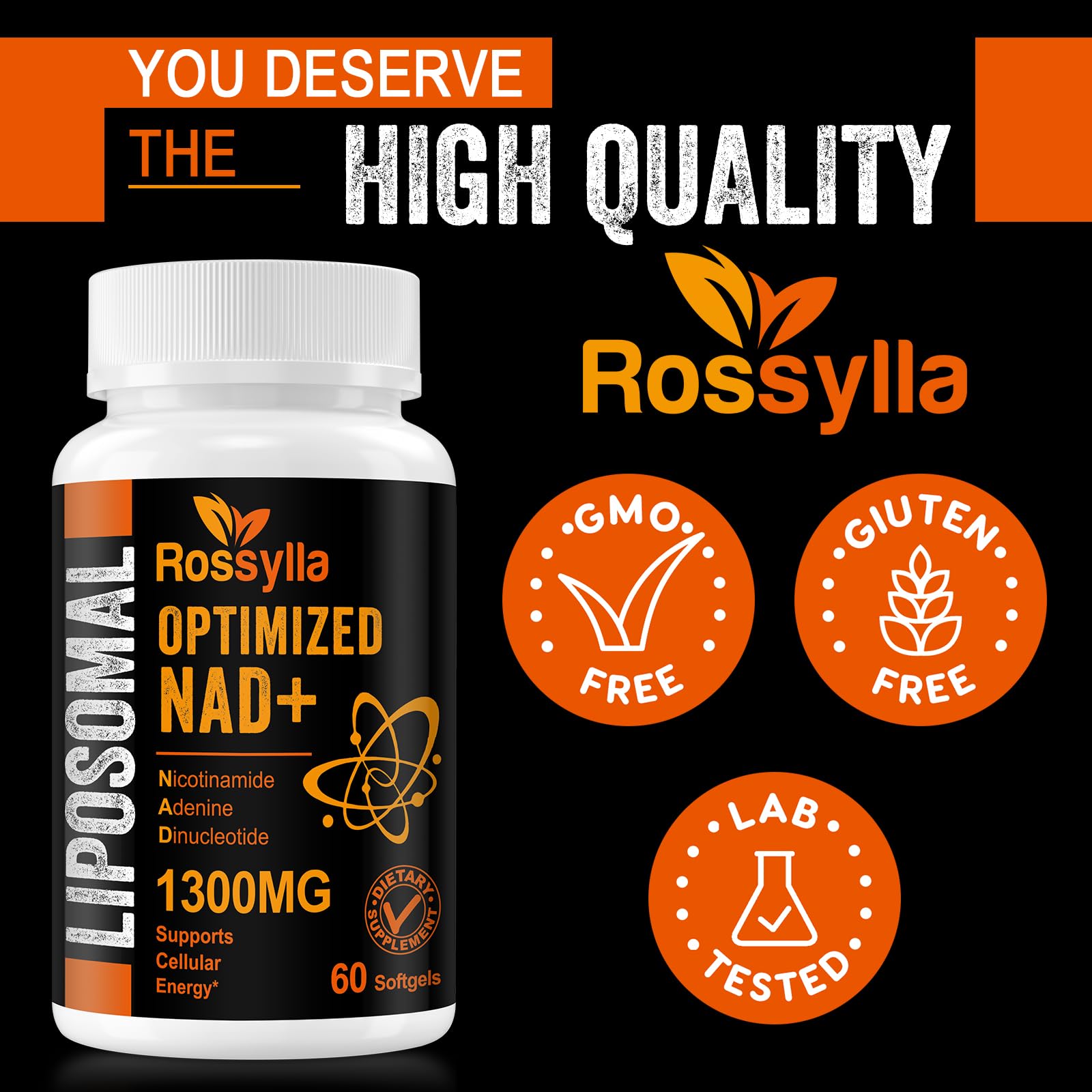 Dosage 1300 mg par prise Rossylla, puissance concentrée pour le quotidien.