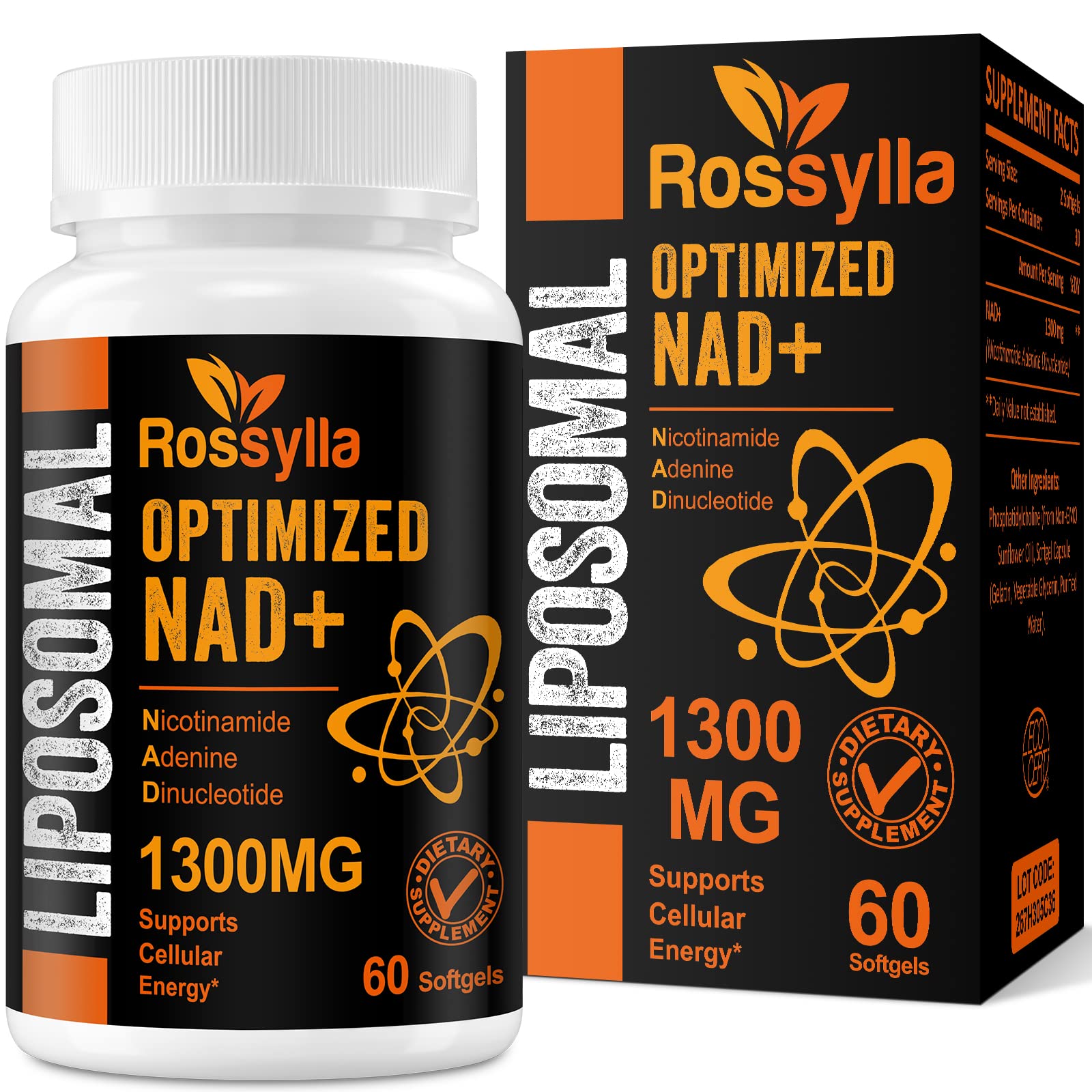 Utilisation quotidienne facile avec Rossylla NAD liposomal, integration simple.