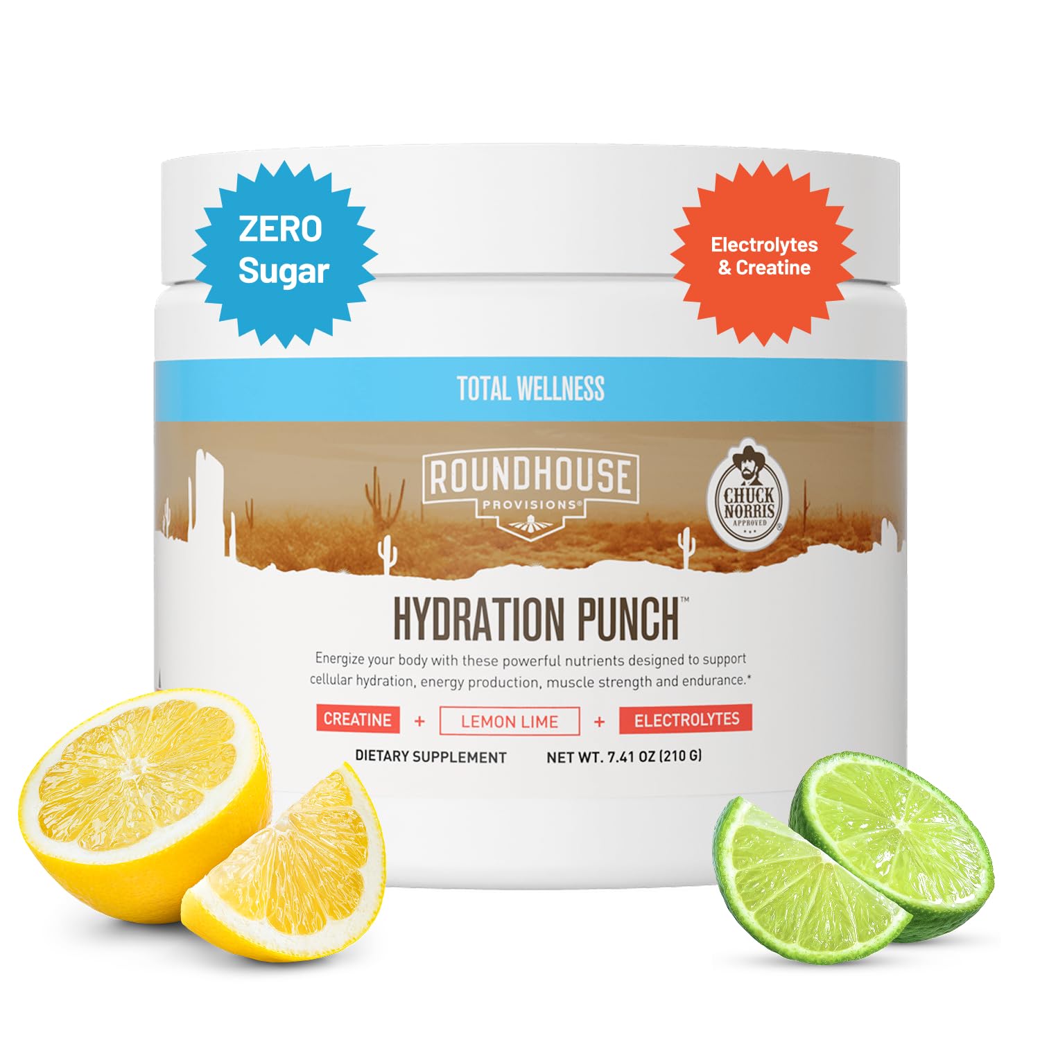 ROUNDHOUSE PROVISION Hydration Punch bouteille citron-lime pour hydratation et énergie lors de l entraînement