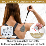 ROUNDS applicateur dos en silicone, hygiénique et lavable, facilite lapplication