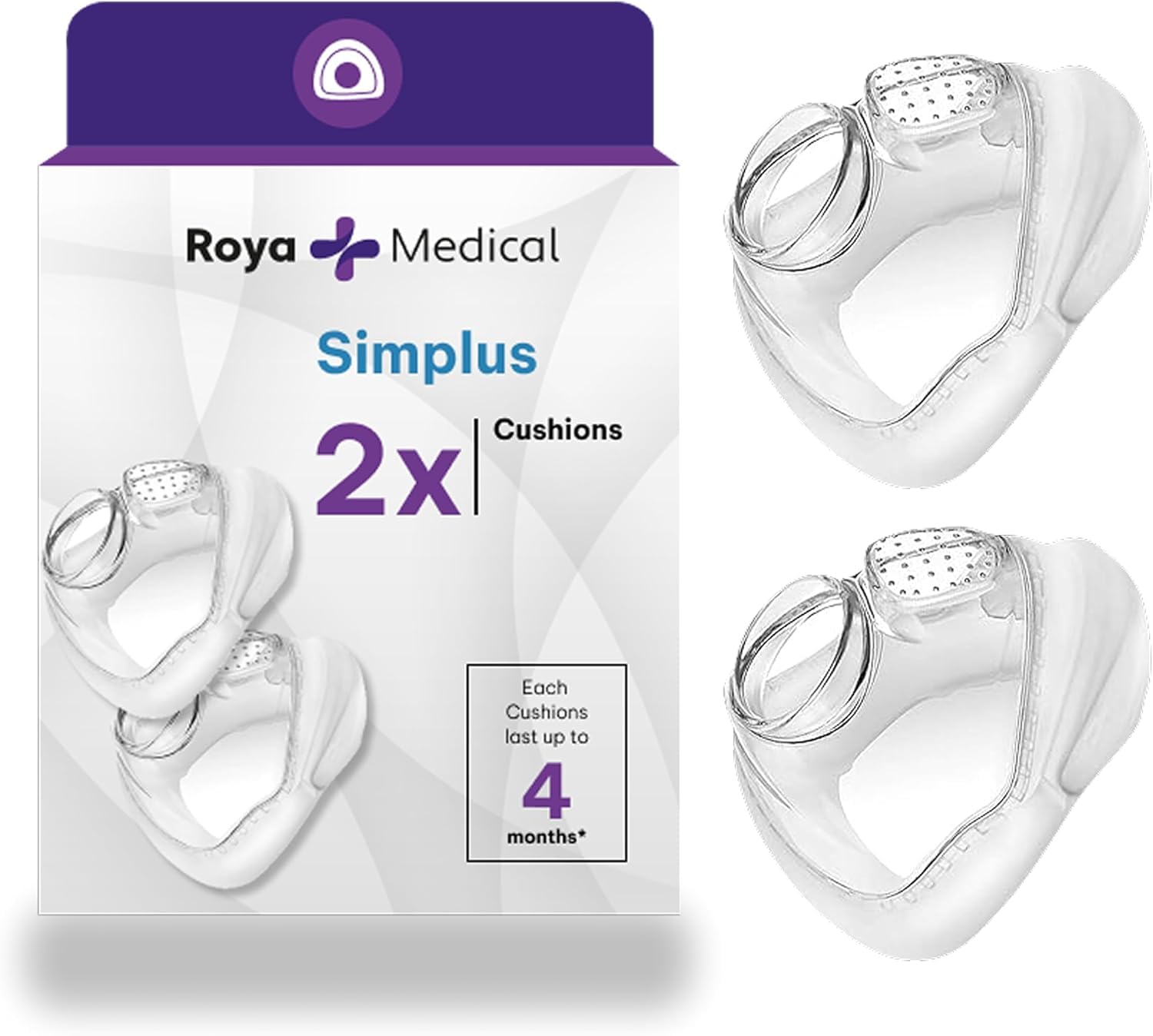 Roya Health Simplus FF, coussin remplaçant M, pose simple et hygiène améliorée.