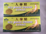 Royal King Boîtes d'extrait Ginseng Panax rouge, utilisation pratique et sans alcool.