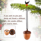 RoyAroma diffuseur en forme de gland bois décor auto, se fond dans l intérieur