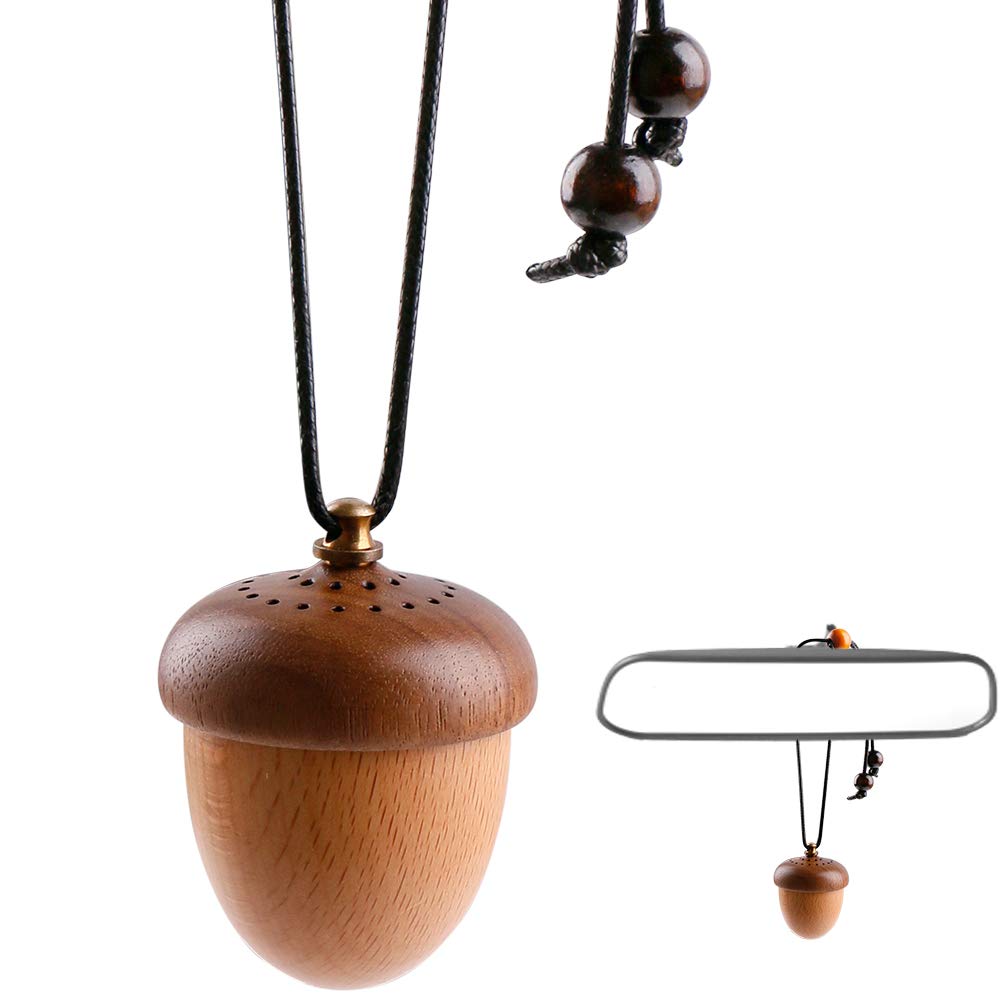 RoyAroma diffuseur en forme de gland bois utilisation facile, sans pièces supplémentaires