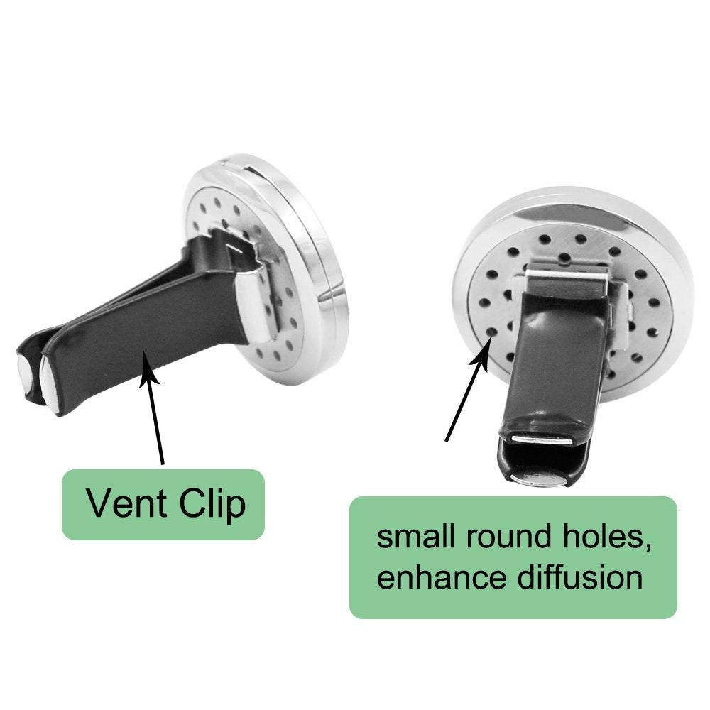 RoyAroma diffuseur vent voiture acier inox 316L – durabilité et style.
