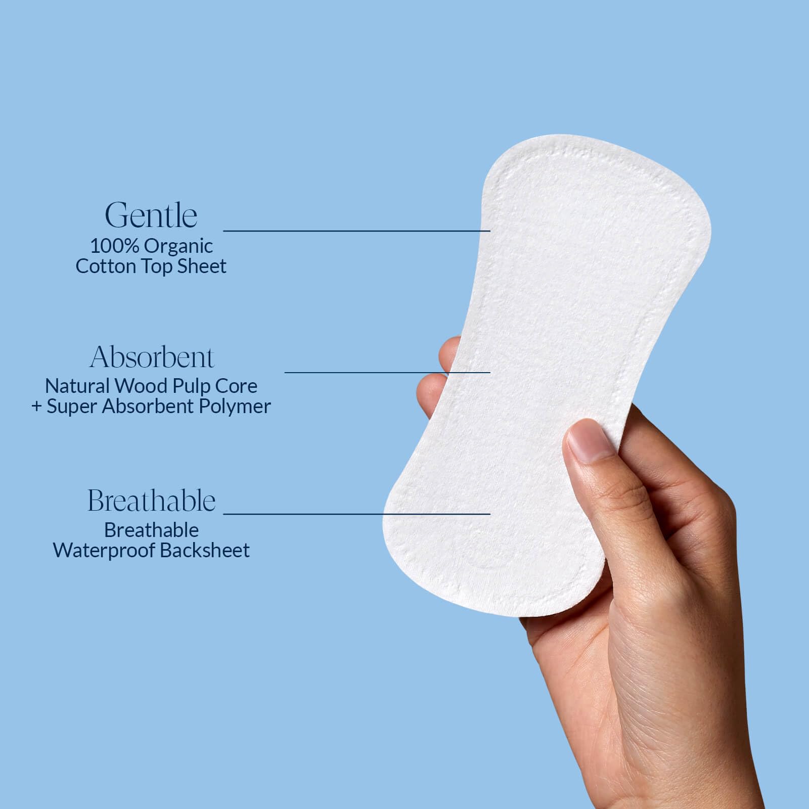 Protège-slip RPE Life sans parfum offre sensation naturelle