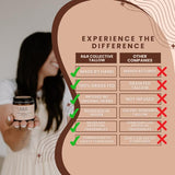 R&R Collective Application peau sèche: petite application suffit pour apaiser les zones sèches.