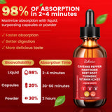 Gouttes Cayenne Rshoiw : préparation pour boisson, goût naturel.