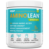 RSP NUTRITION AminoLean – bouteille parfum ananas coco pour énergie naturelle durable.