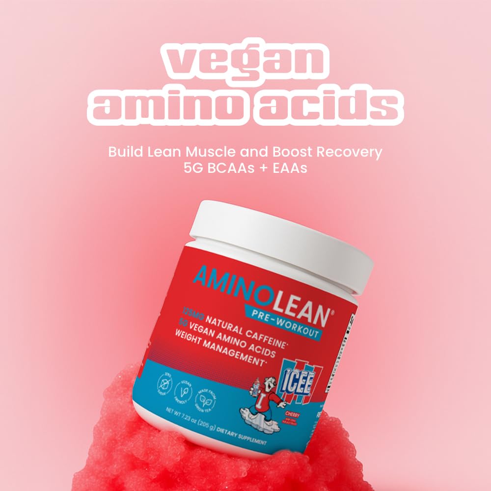 Le format 30 portions d'AminoLean ICEE est pratique pour l'entraînement.